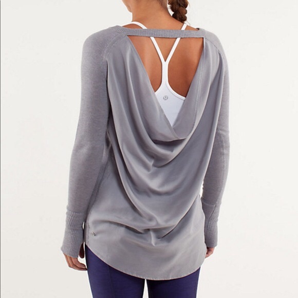 Lululemon Unity drape back sweater - Picture 5 of 5